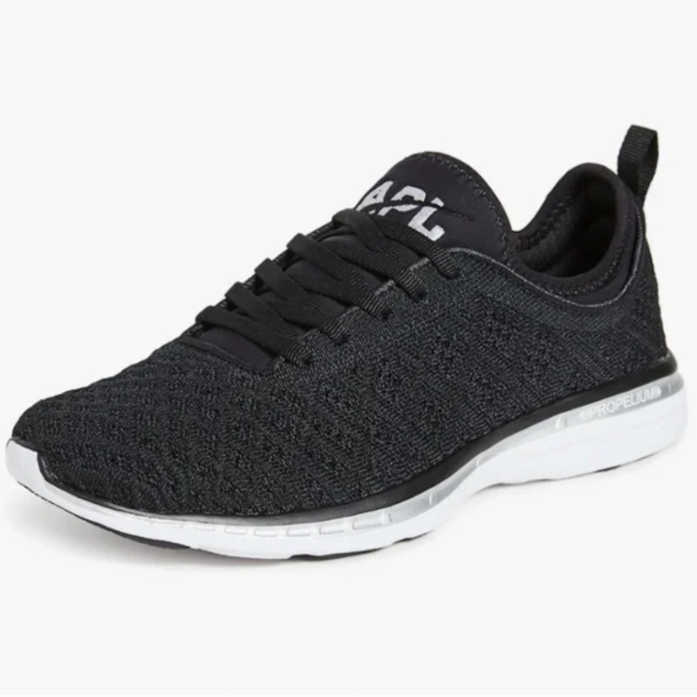 APL (Athletic Propulsion Labs) Techloom Phantom Sneakers Black & Silver size 6.5